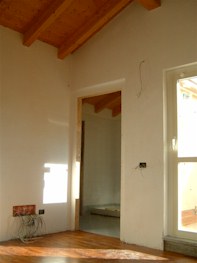finiture soffitti e pavimento mansarda