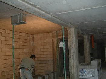 stato dei lavori a novembre 05