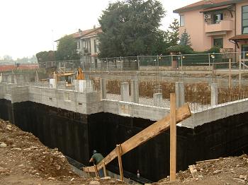 stato dei lavori all'Ottobre 04