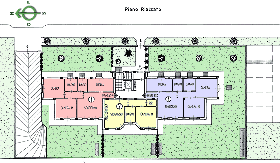 PALAZZINA A - piano rialzato